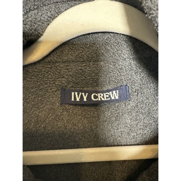 VTG Ivy Crew Men’s Softshell Windbreaker Raincoat Navy Size Large - Picture 2 of 9